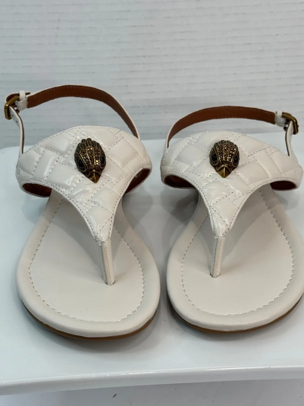 Kurt Geiger London Kensington Sparkle Sandals -NEW Ladies EU 37